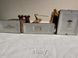 Franklin Mint Treasures of Tutankhamun Complete 12 Pc Set with Display Case