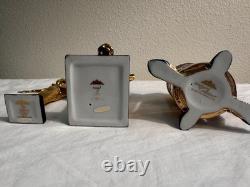 Franklin Mint Treasures of Tutankhamun Complete 12 Pc Set with Display Case