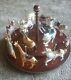 Franklin Mint Treasury Of Carousel Art 1988 Set Of 12 Animals With Wooden Displ