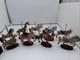 Franklin Mint Treasury Of Carousel Art 1988 Set Of 9 Animals