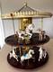 Franklin Mint Treasury Of Carousel Art 2 Tier Display Stand Pre-owned GORGEOUS