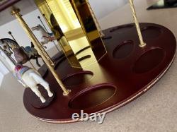 Franklin Mint Treasury Of Carousel Art 2 Tier Display Stand Pre-owned GORGEOUS