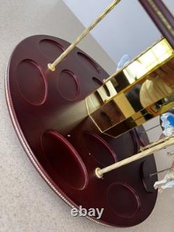 Franklin Mint Treasury Of Carousel Art 2 Tier Display Stand Pre-owned GORGEOUS
