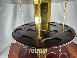 Franklin Mint Treasury Of Carousel Horse Art 2 Two Tier Display Stand Vintage
