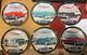 Franklin Mint Tri-Chevy Collector Plate Set 1955-1956-1957 Chevrolet -Full Set 6