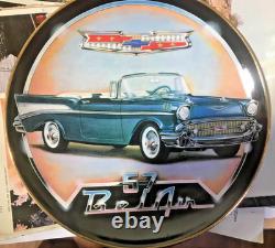 Franklin Mint Tri-Chevy Collector Plate Set 1955-1956-1957 Chevrolet -Full Set 6