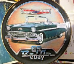Franklin Mint Tri-Chevy Collector Plate Set 1955-1956-1957 Chevrolet -Full Set 6