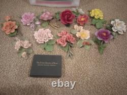 Franklin Mint Twelve Months Of Roses Collection