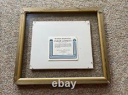 Franklin Mint Very Rare Pharaoh And His Queen Framed Parian Porcelain