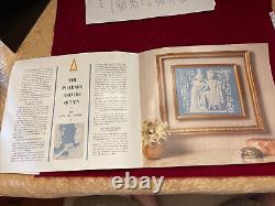 Franklin Mint Very Rare Pharaoh And His Queen Framed Parian Porcelain