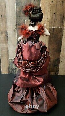 Franklin Mint Vintage Gibson Girl LADY LUCK IN MONTE CARLO 22 Porcelain Doll