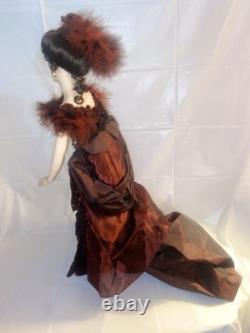 Franklin Mint Vintage Gibson Girl LADY LUCK IN MONTE CARLO 24 Porcelain Doll