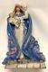 Franklin Mint Virgin Mary Mother Of Spring Motive Porcelain Hand Painted 11