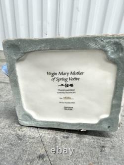 Franklin Mint Virgin Mary Mother Of Spring Motive Porcelain Hand Painted 11