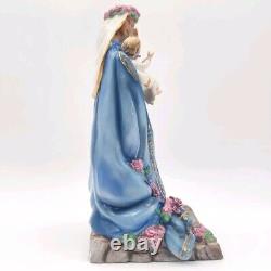 Franklin Mint Virgin Mary Mother Of Spring Votive Porcelain Hand Painted Signed