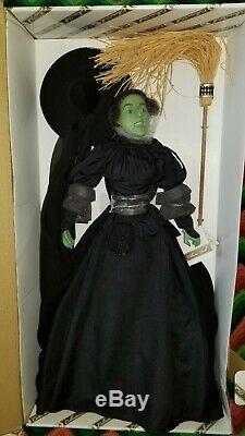 Franklin Mint WICKED WITCH OF THE WEST Porcelain Portrait Doll 19/23 VGPD001
