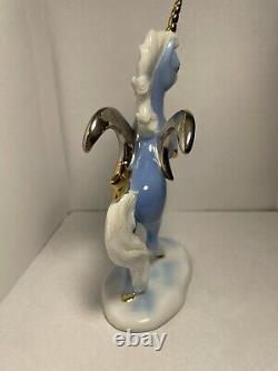Franklin Mint Where Love Shines Bright Porcelain Unicorn Figurine