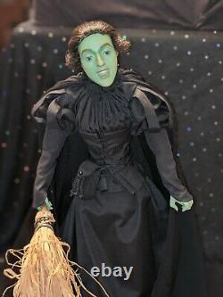 Franklin Mint, Wicked Witch of the West, from the Wizard of Oz, Porcelain Doll