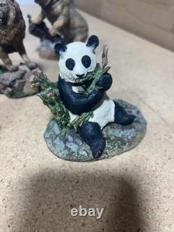 Franklin Mint Wildlife Preservation Trust Collection Sculptures Lot Of 10