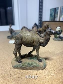 Franklin Mint Wildlife Preservation Trust Collection Sculptures Lot Of 10