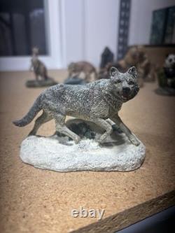 Franklin Mint Wildlife Preservation Trust Collection Sculptures Lot Of 10