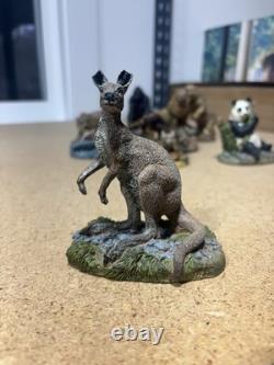 Franklin Mint Wildlife Preservation Trust Collection Sculptures Lot Of 10
