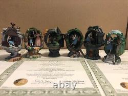 Franklin Mint Wizard of Oz Egg collection/set of 6