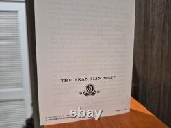 Franklin Mint Wizard of Oz Portrait Sculptures Collection withCabinet COA READ