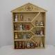 Franklin Mint Woodhouse Mouse Family Figurines Lot of 22 with Display House 1985