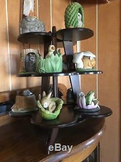 Franklin Mint Woodland Surprises porcelain 1984 Collection