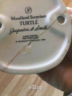 Franklin Mint Woodland Surprises porcelain 1984 Collection