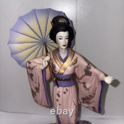 Franklin Mint Yoshiko Princess Cherry Blossoms 11 1/2 Tall