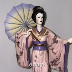 Franklin Mint Yoshiko Princess Cherry Blossoms 11 1/2 Tall