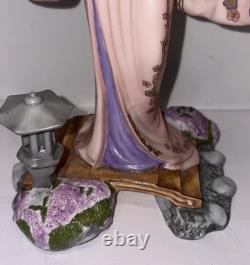 Franklin Mint Yoshiko Princess Cherry Blossoms 11 1/2 Tall