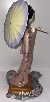 Franklin Mint Yoshiko Princess Cherry Blossoms 11 1/2 Tall