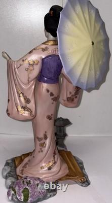 Franklin Mint Yoshiko Princess Cherry Blossoms 11 1/2 Tall