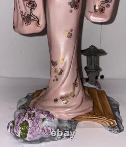 Franklin Mint Yoshiko Princess Cherry Blossoms 11 1/2 Tall