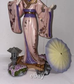 Franklin Mint Yoshiko Princess Cherry Blossoms 11 1/2 Tall