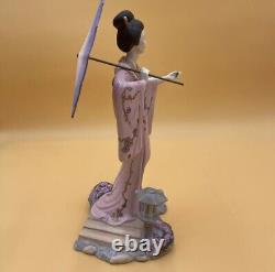 Franklin Mint Yoshiko Princess Cherry Blossoms 11 1/2 Tall. Perfect Condition