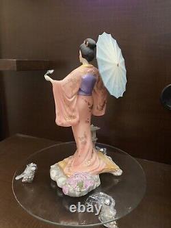 Franklin Mint Yoshiko Princess Cherry Blossoms 12'' Tàll. Perfect Condition