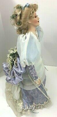 Franklin Mint by Gibson Heirloom Bisque Porcelain 19 Mother's Guiding Hand 1997