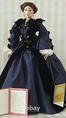 Franklin Mint doll, Gone with the wind ELLEN O'HARA, Scarlett mother COA New