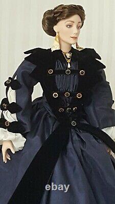 Franklin Mint doll, Gone with the wind ELLEN O'HARA, Scarlett mother COA New