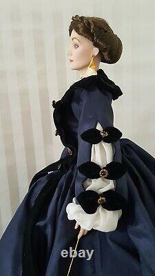 Franklin Mint doll, Gone with the wind ELLEN O'HARA, Scarlett mother COA New