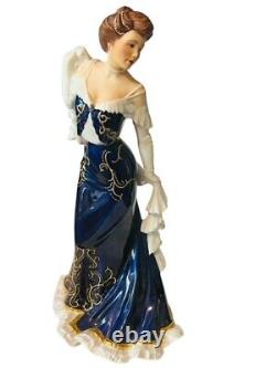 Franklin Mint figurine vtg sculpture statue Diana Vreeland Elegance Paris Bisque