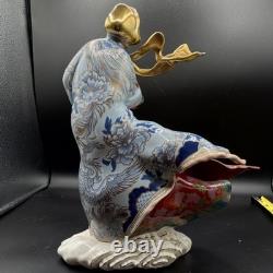 Franklin Mint porcelain figurine of Snow Princess, glossy, hand painted
