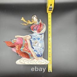 Franklin Mint porcelain figurine of Snow Princess, glossy, hand painted