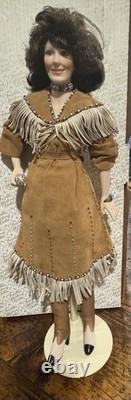 Franklin Mintloretta Lynn Porcelain 18 Dollthe Queen Of Country Music Rare