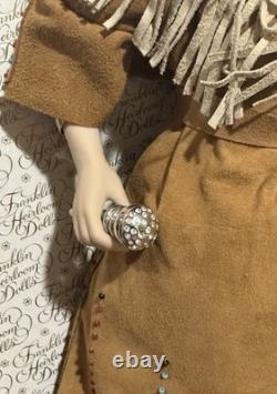 Franklin Mintloretta Lynn Porcelain 18 Dollthe Queen Of Country Music Rare