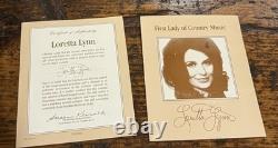 Franklin Mintloretta Lynn Porcelain 18 Dollthe Queen Of Country Music Rare